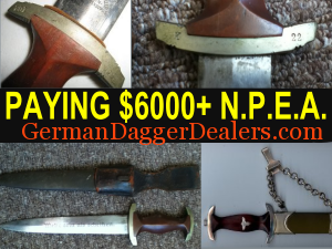 N.P.E.A. Leaders Daggers For Sale