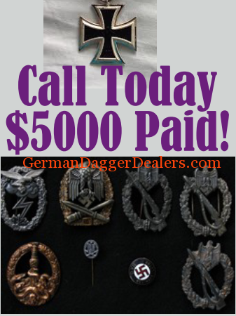 German Badges Wanted. Valuations Free Of Cost !