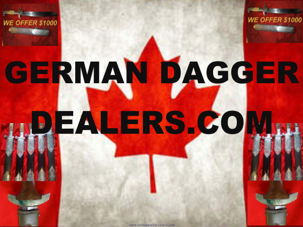 Selling Nazi Daggers In Canada